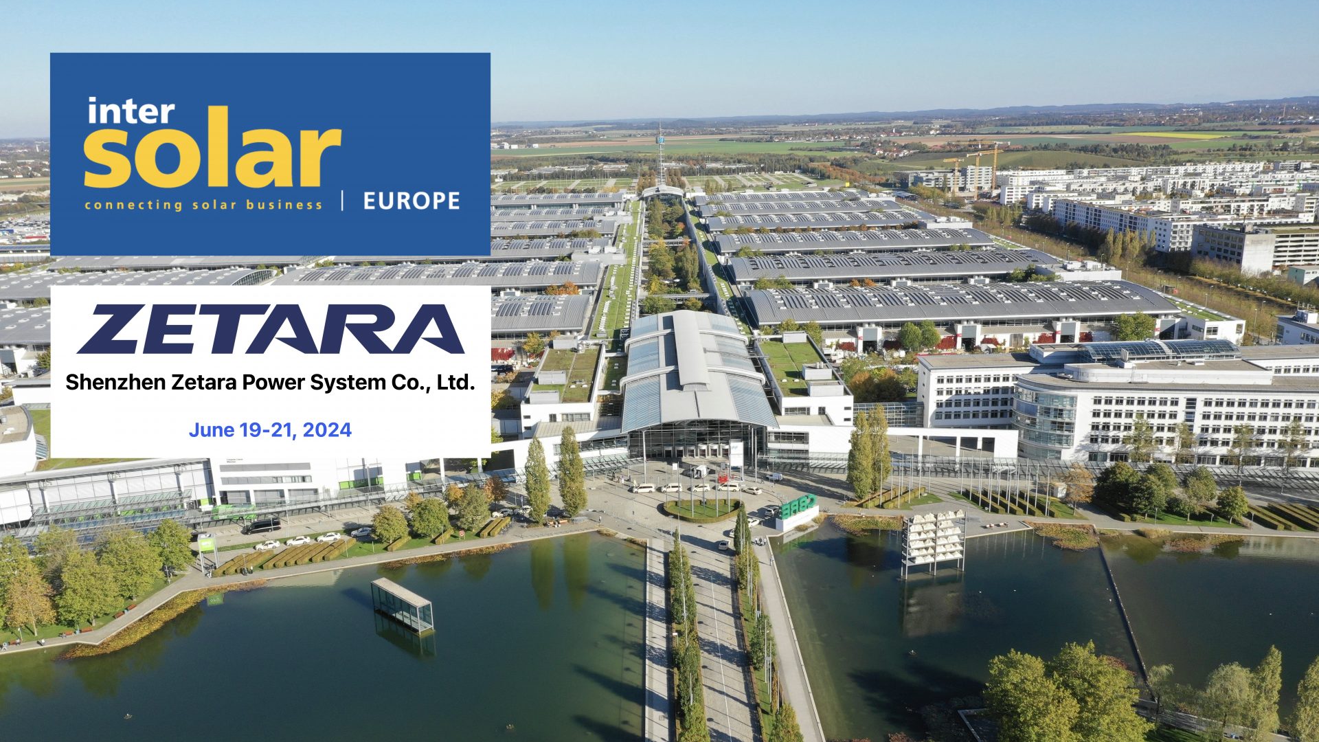 Zetara feiert einen erfolgreichen Abschluss auf der Intersolar 2024 in München, Deutschland.