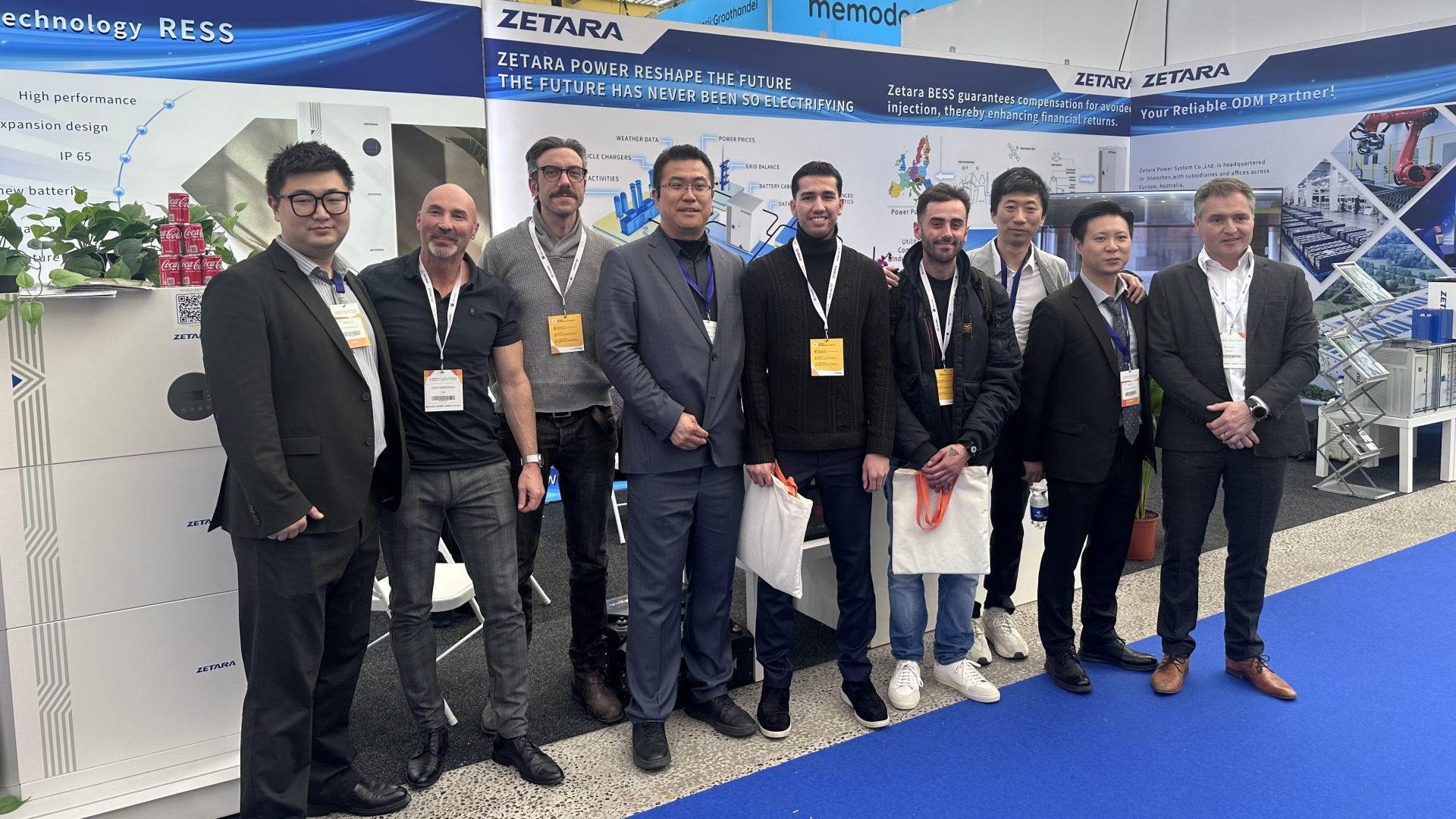 Zetara präsentiert hochmoderne Energiespeicherlösungen auf der Solar Solutions Amsterdam 2025